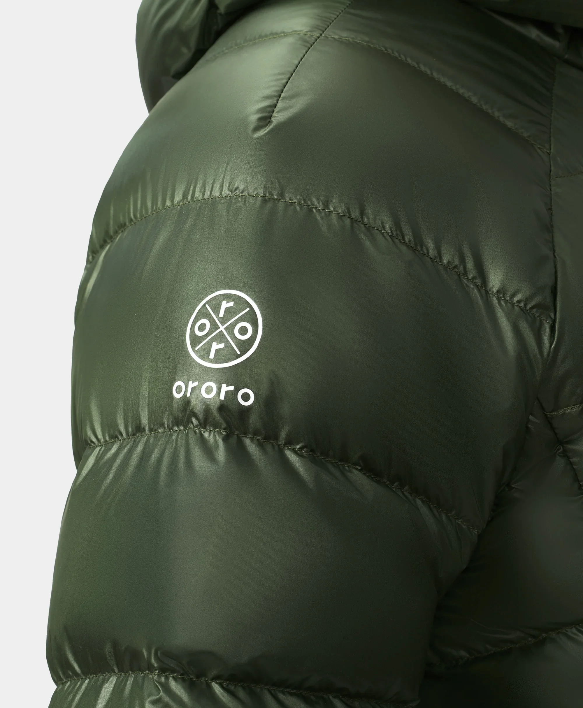 (Open-box) Aero Women's 4-Zone Packable Heated Down Jacket (Battery Set Not Included) - Image 24