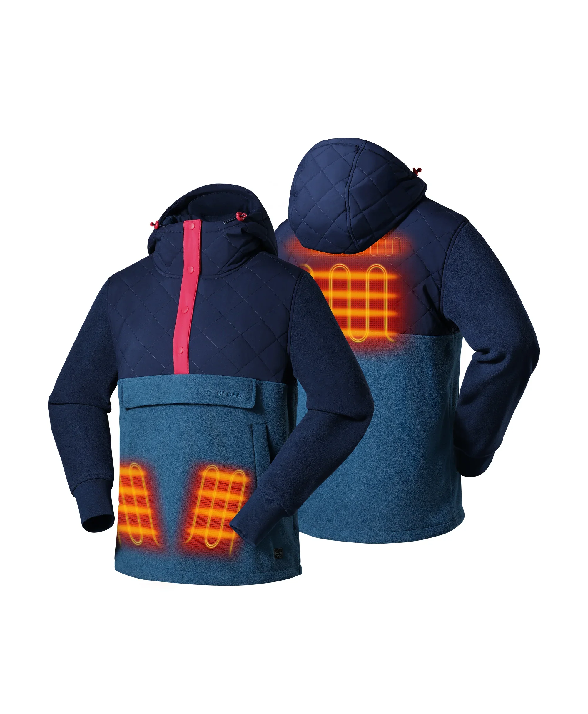 Daybreak Women's Colorblock Heated Anorak - Image 2