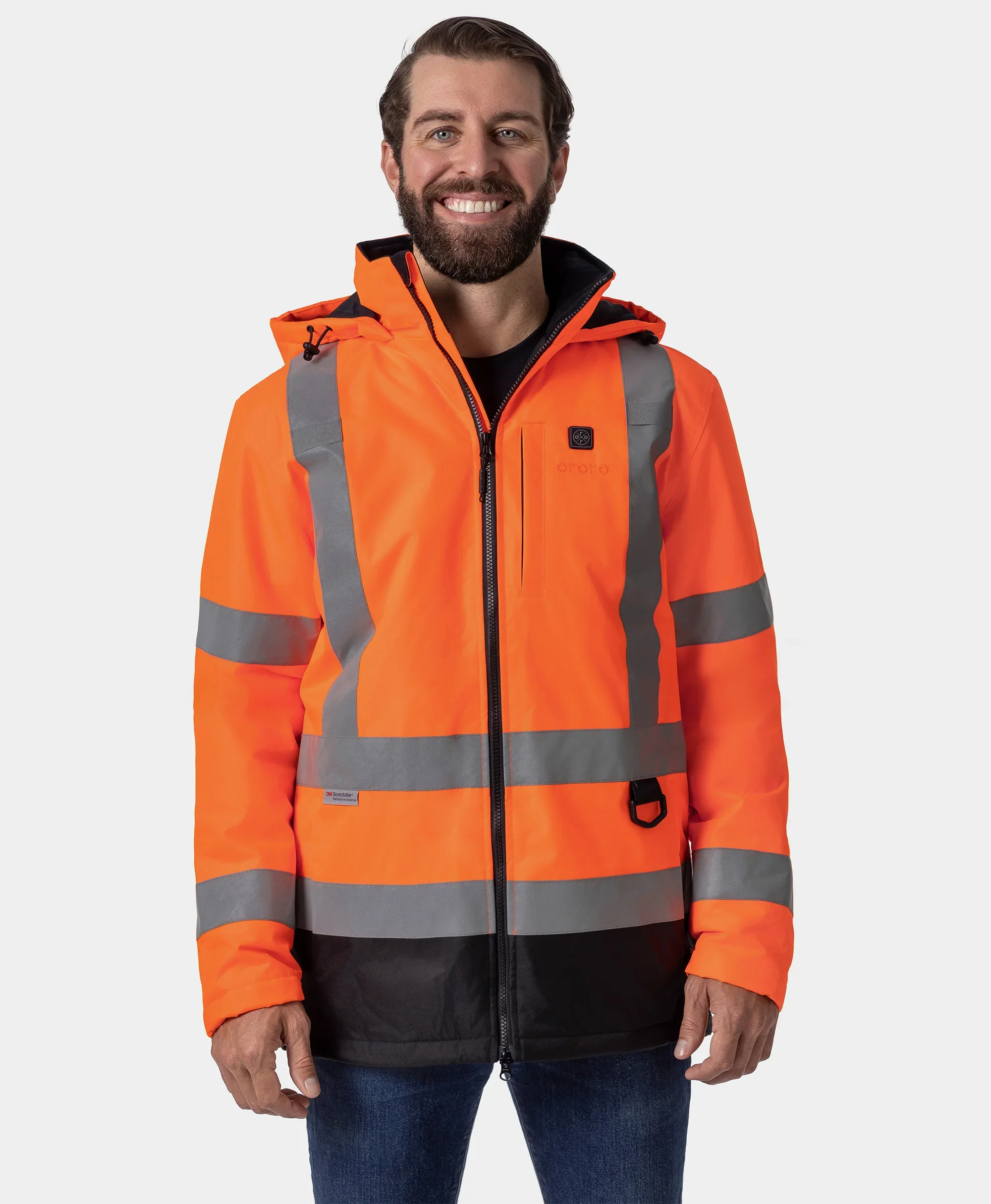 Flagstaff Men's Heated High-Visibility Jacket (Final Sale) - Image 11