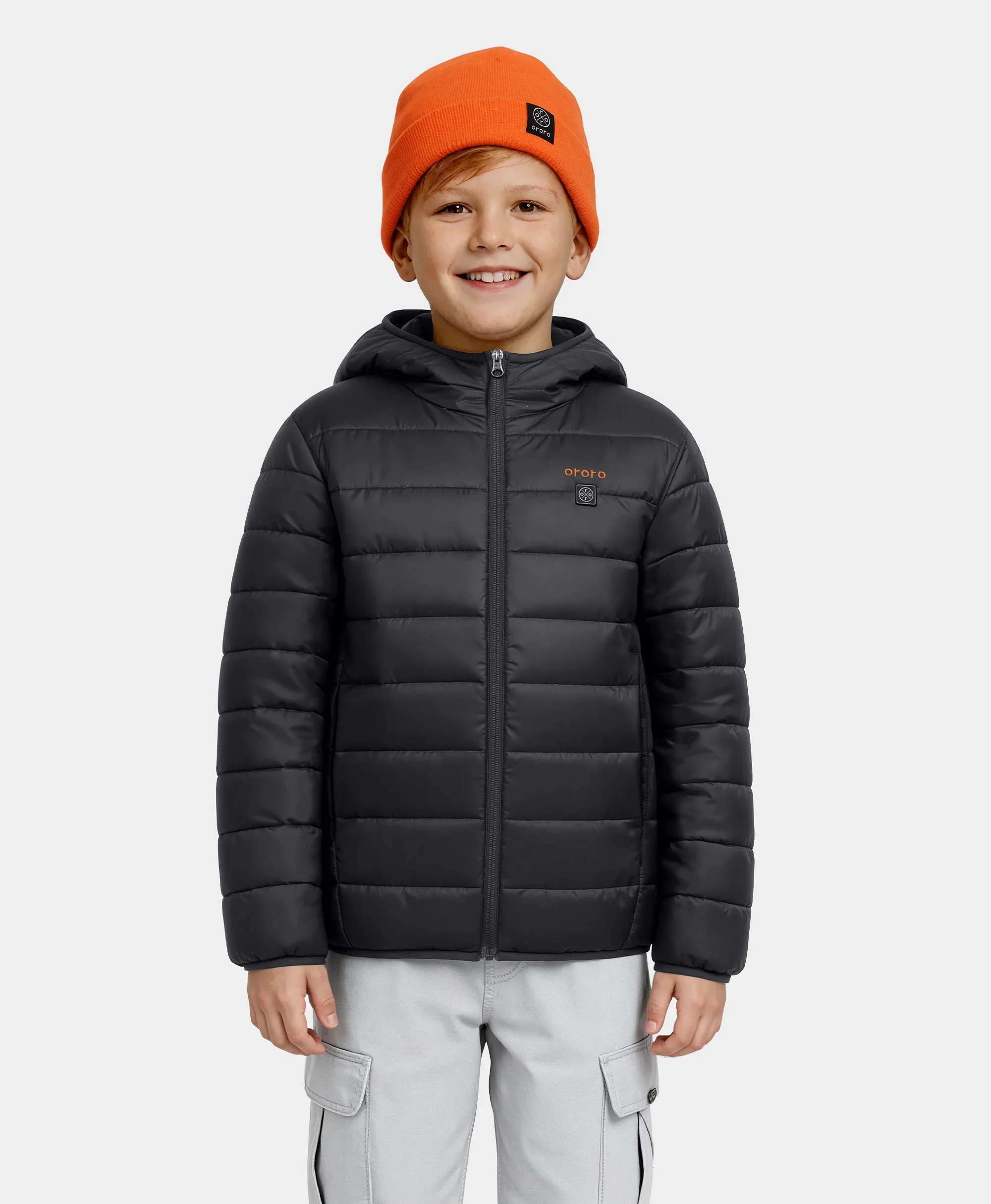 Kids' 4-Zone Heated Lightweight Puffer Jacket - Image 15