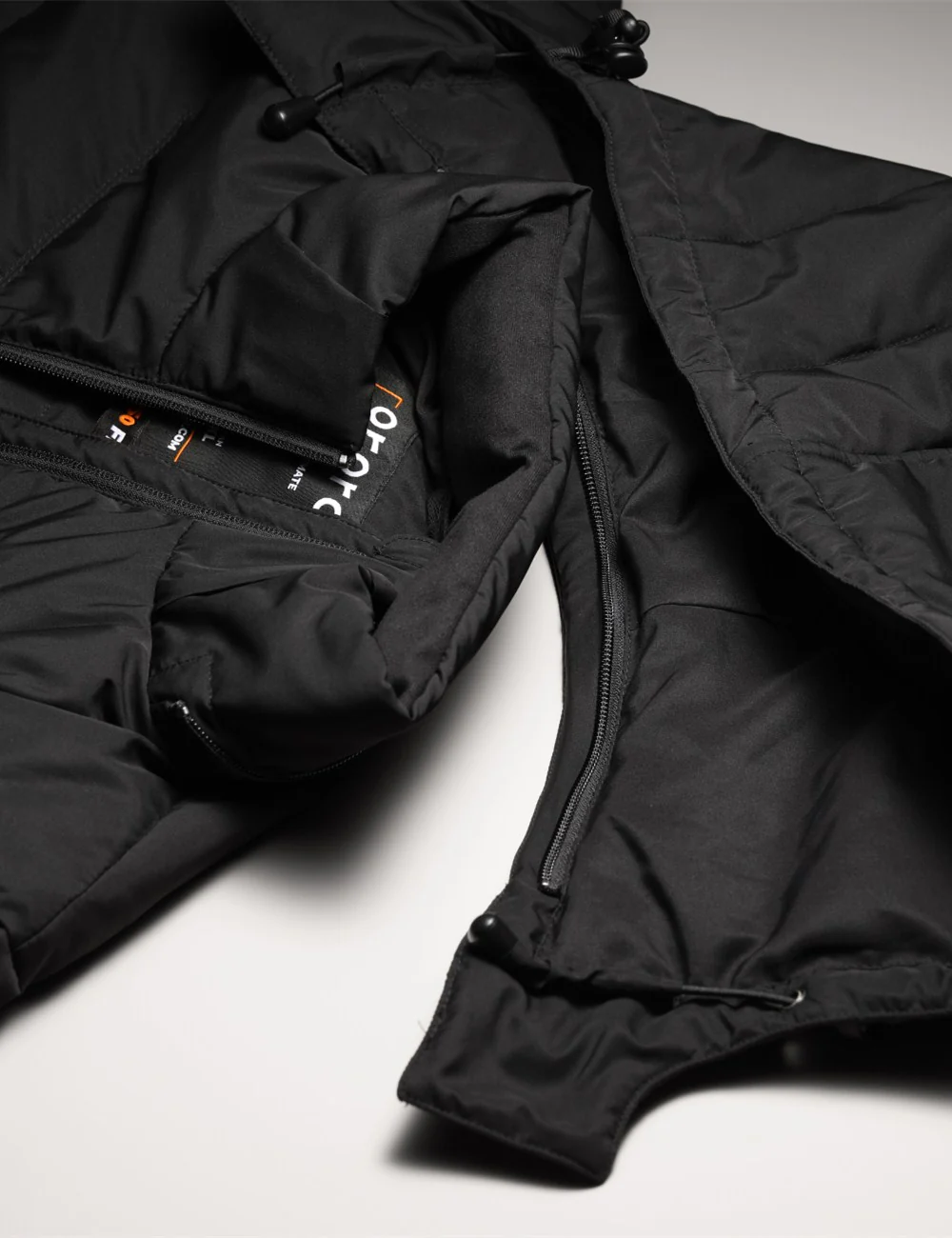 Men's Heated Down Jacket - Black - Image 12