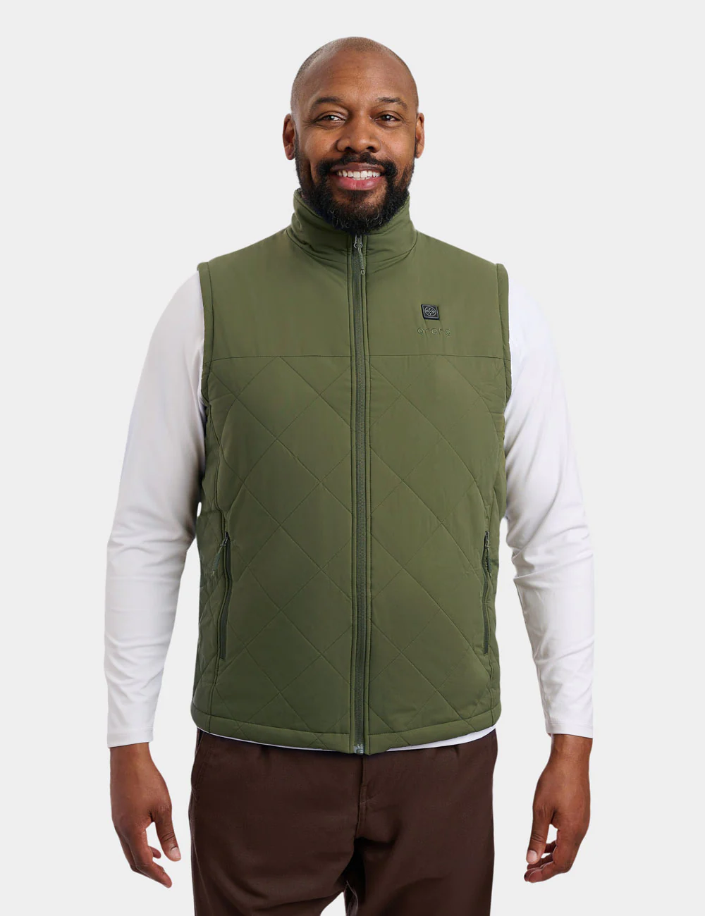 Men's Heated Quilted Vest - New Colors - Image 13