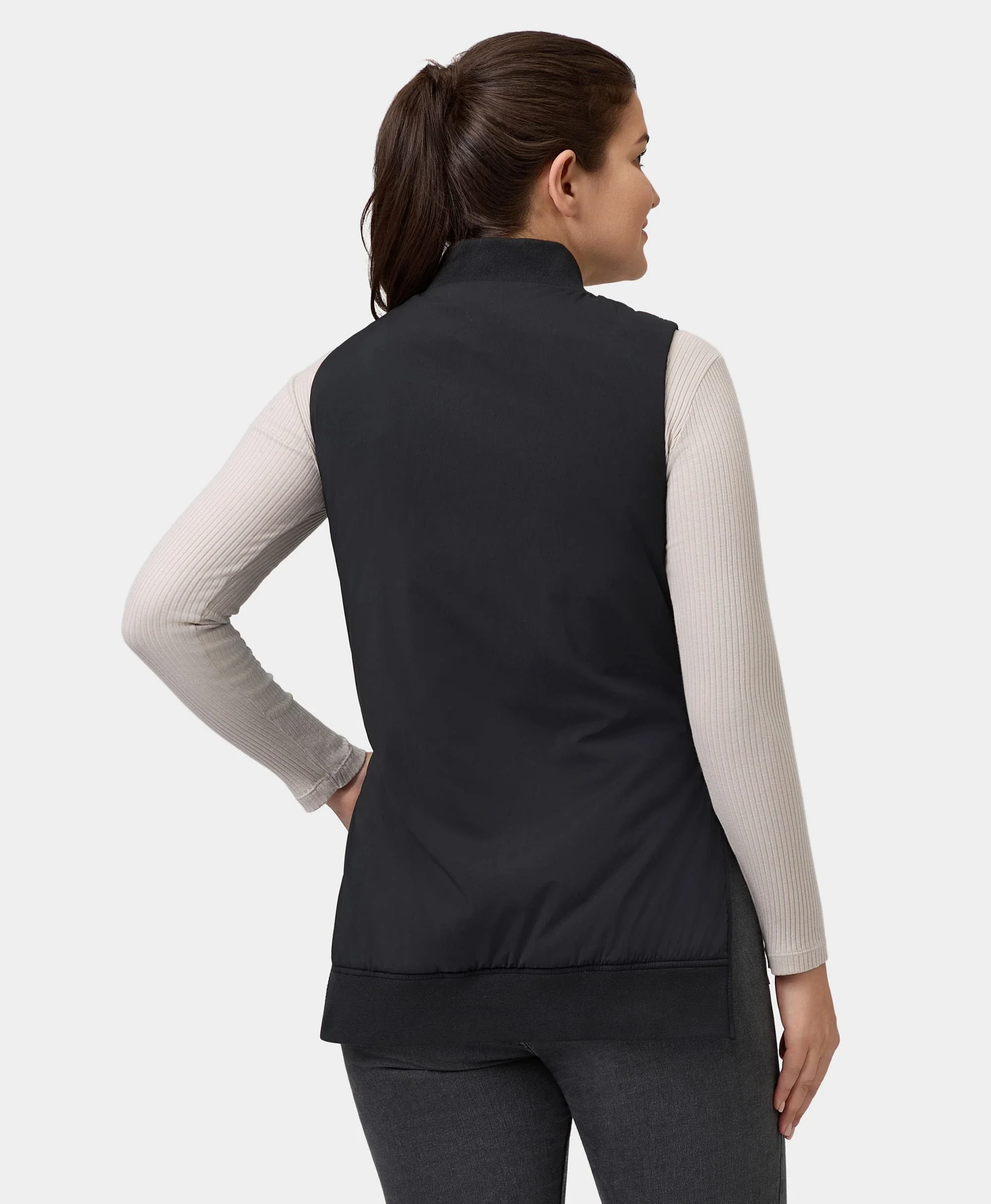 Blair Women's Heated Long Bomber Vest (Apparel Only) - Image 4