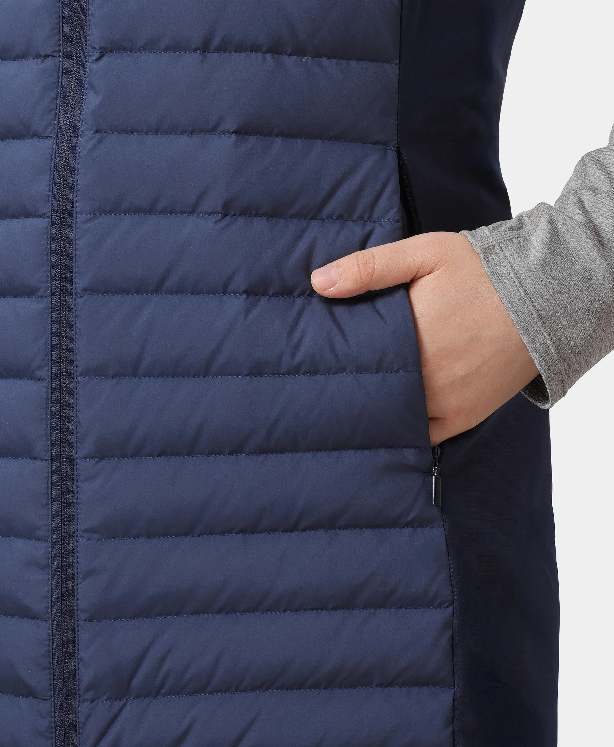 Cloudmere Women's 5-Zone Heated Long Down Vest - Image 26