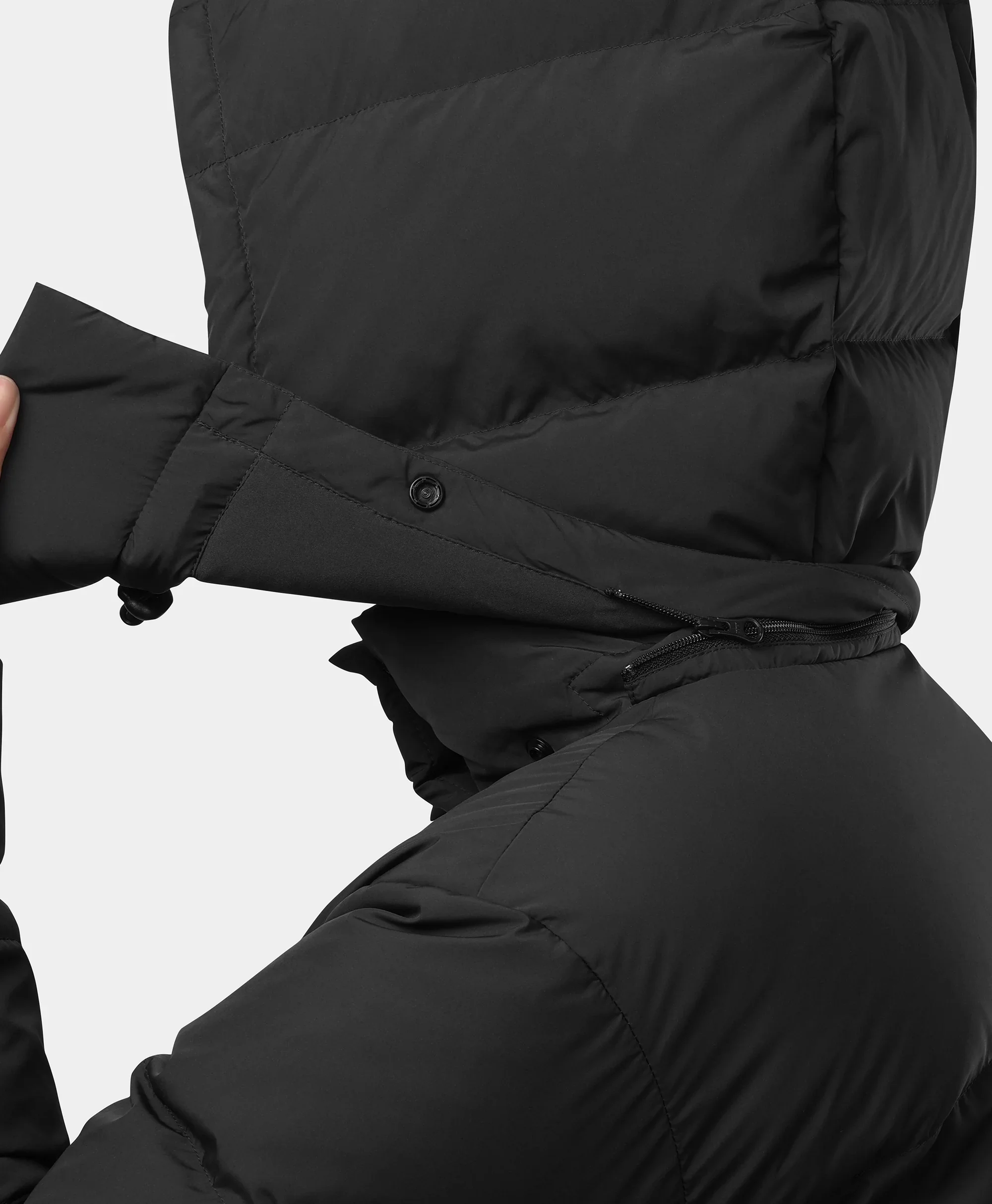 Cloudpop Women's 4-Zone Heated Puffer Down Hooded Jacket - Image 8