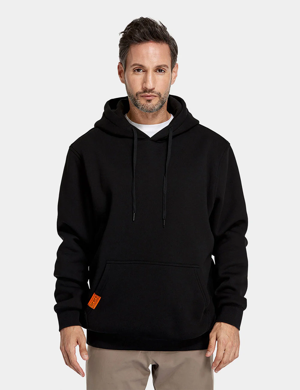 Unisex Heated Pullover Hoodie with Heating on Chests (Apparel Only) - Image 9