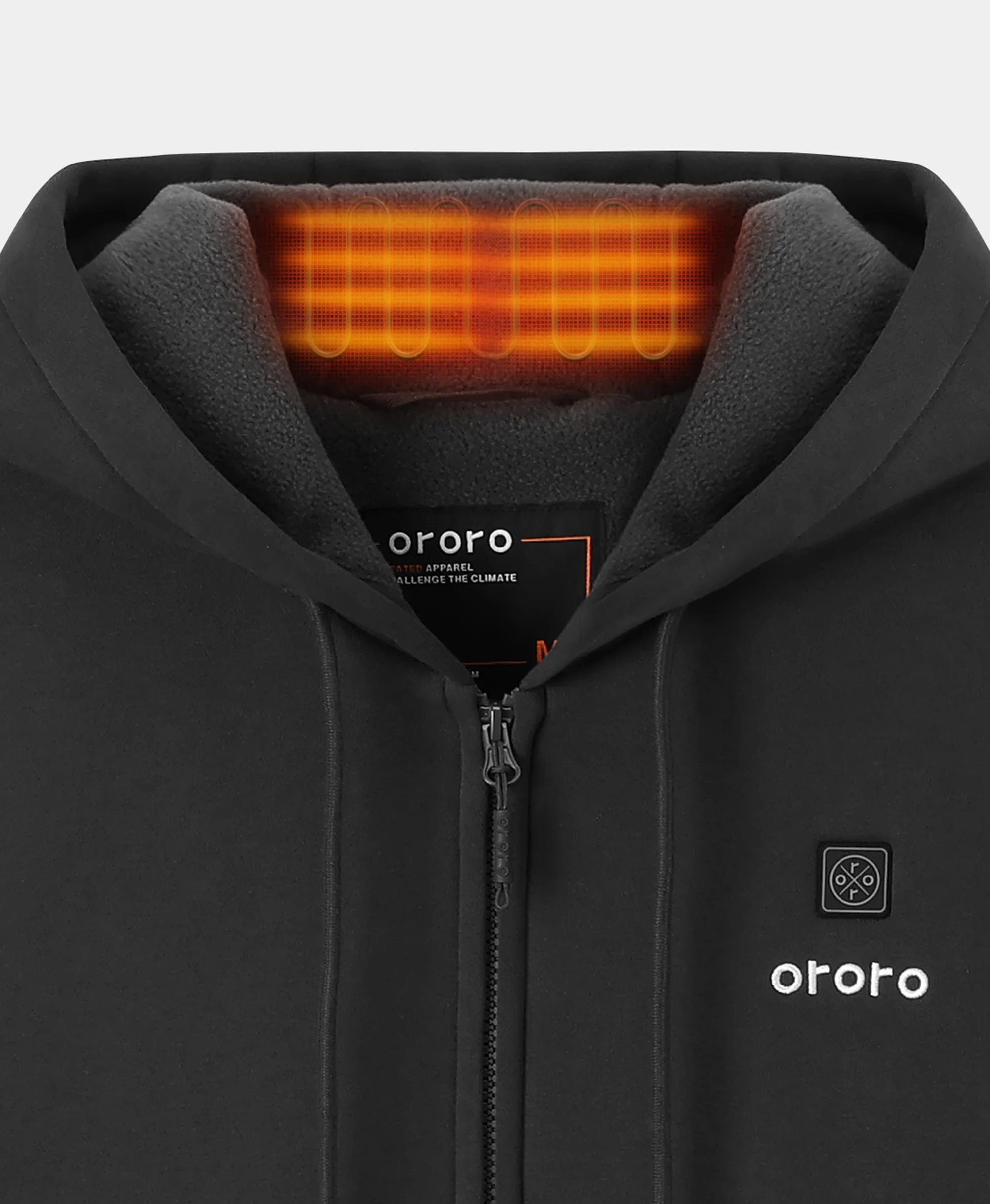 Element Unisex 4-Zone Fleece Heated Hoodie - Image 28