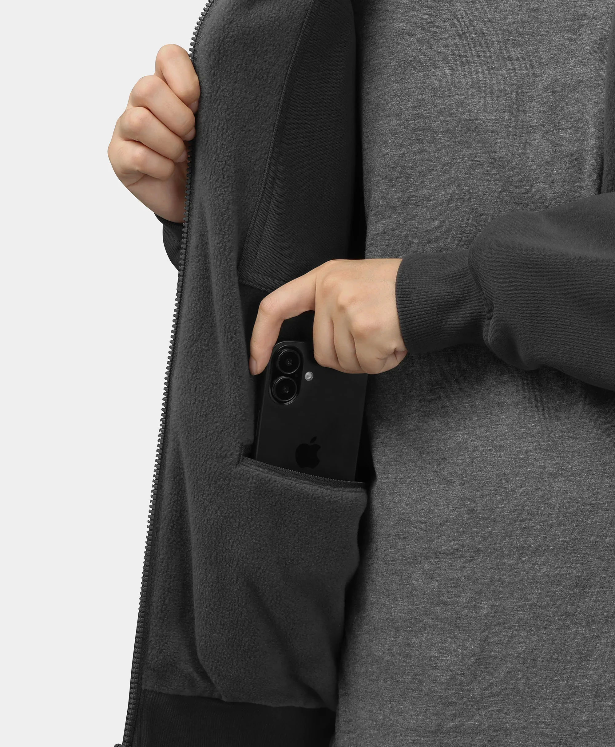 Element Unisex 4-Zone Fleece Heated Hoodie - Image 32