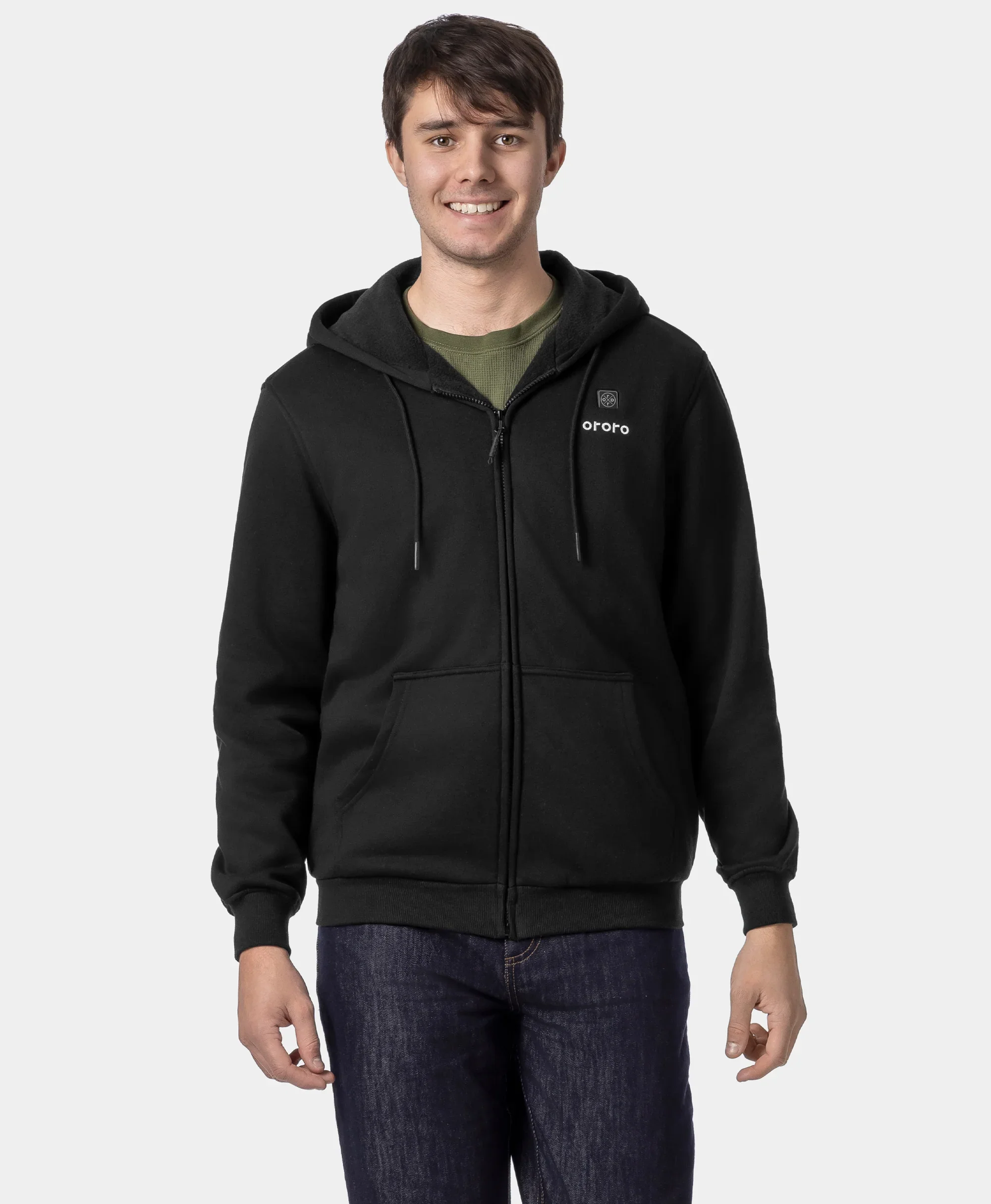 Element Unisex 4-Zone Fleece Heated Hoodie - Image 14