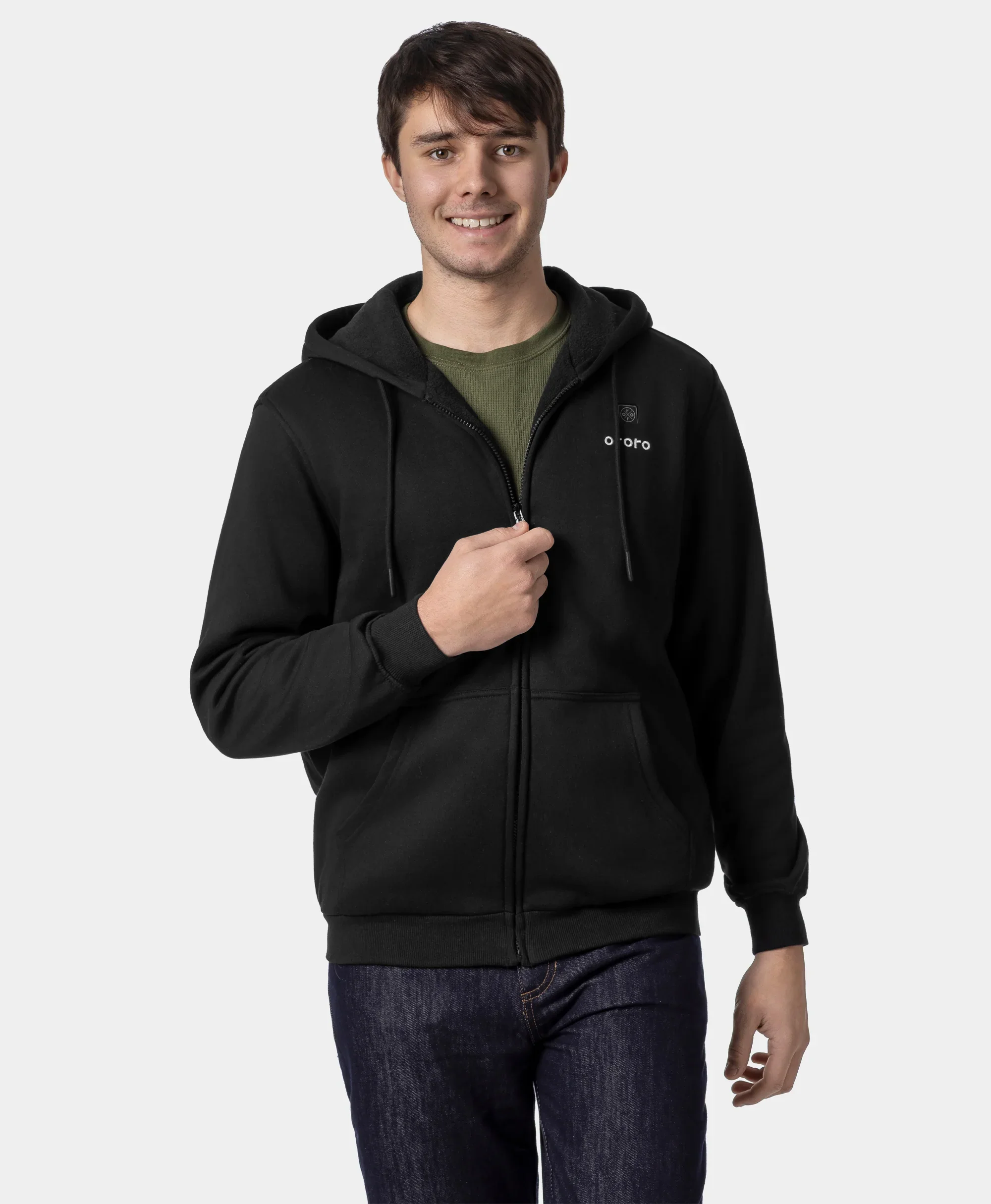 Element Unisex 4-Zone Fleece Heated Hoodie - Image 16