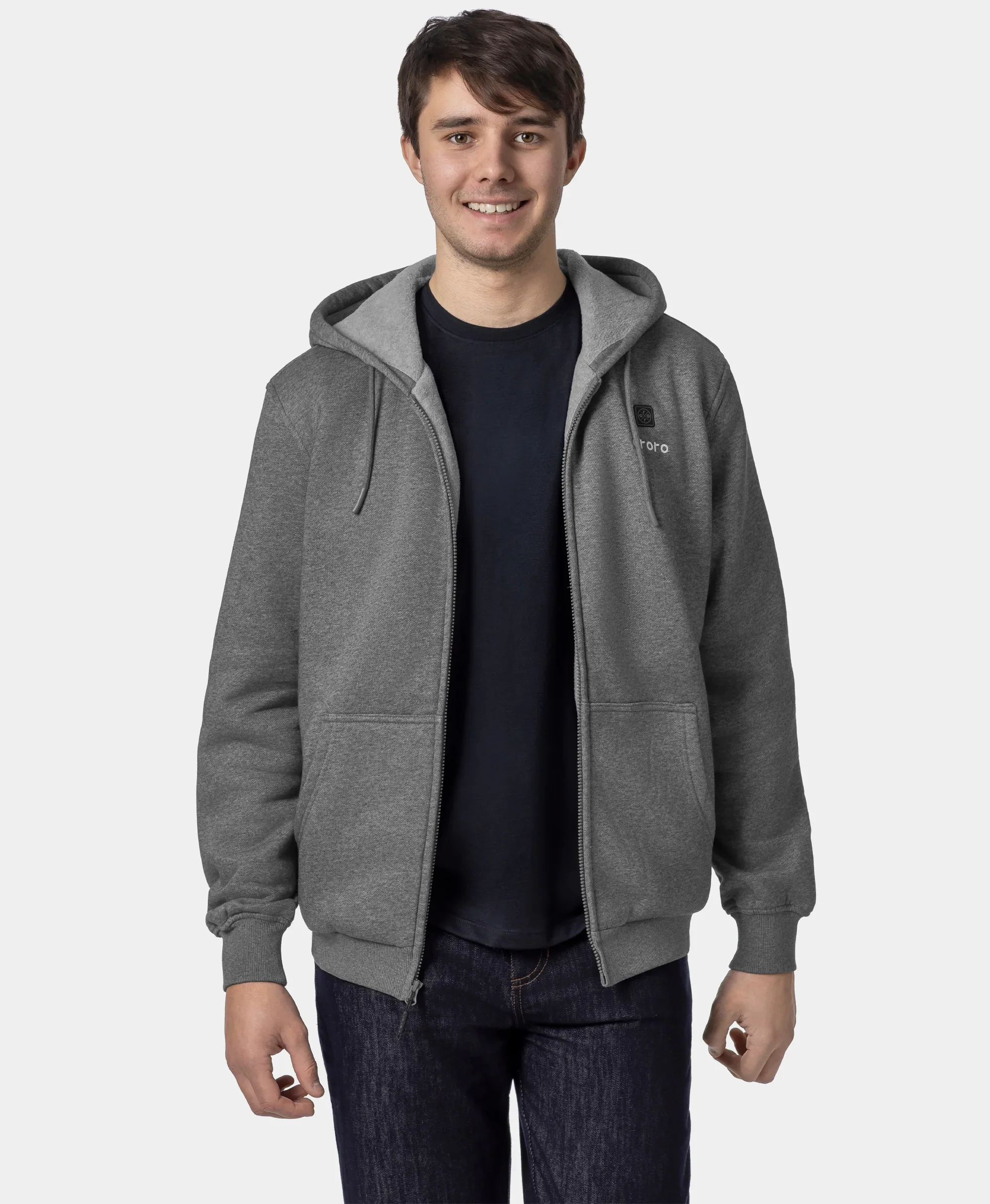 Element Unisex 4-Zone Fleece Heated Hoodie - Image 3