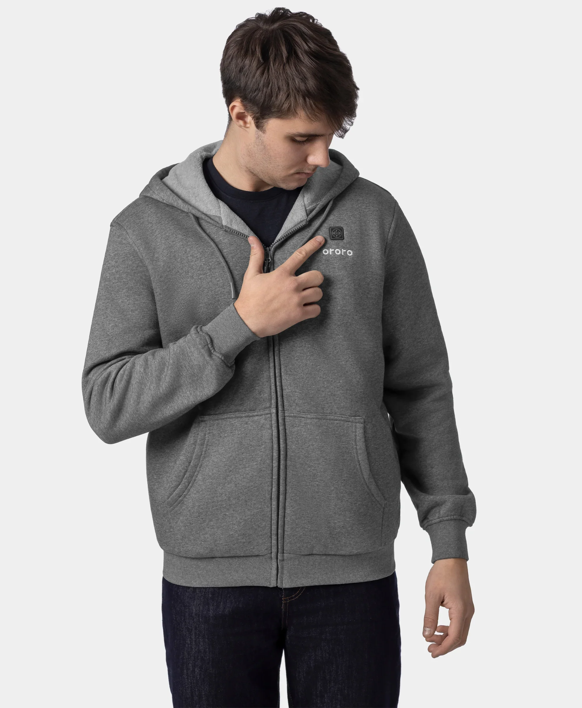 Element Unisex 4-Zone Fleece Heated Hoodie - Image 5
