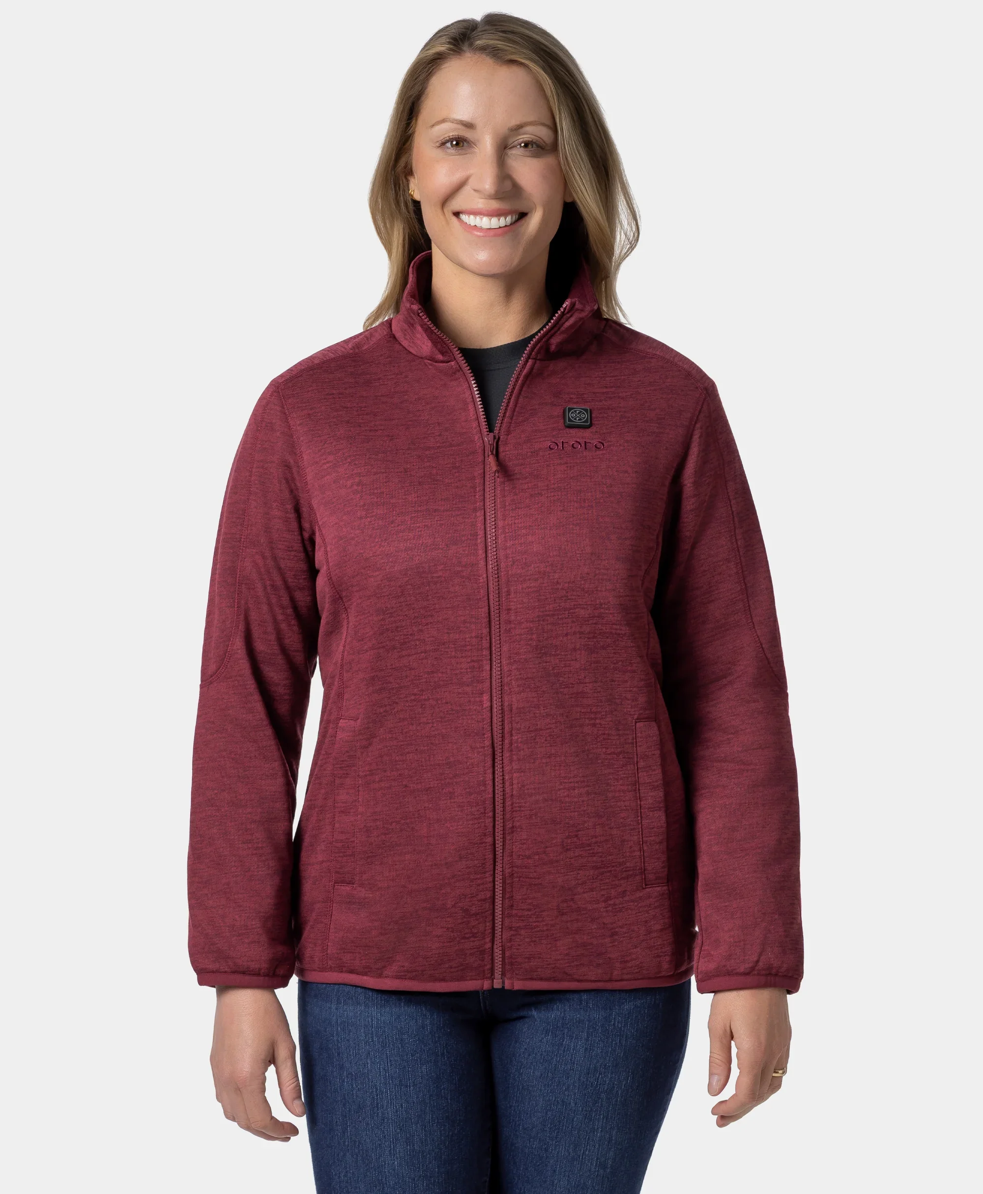 Women's Heated Full-Zip Fleece Jacket - Image 27