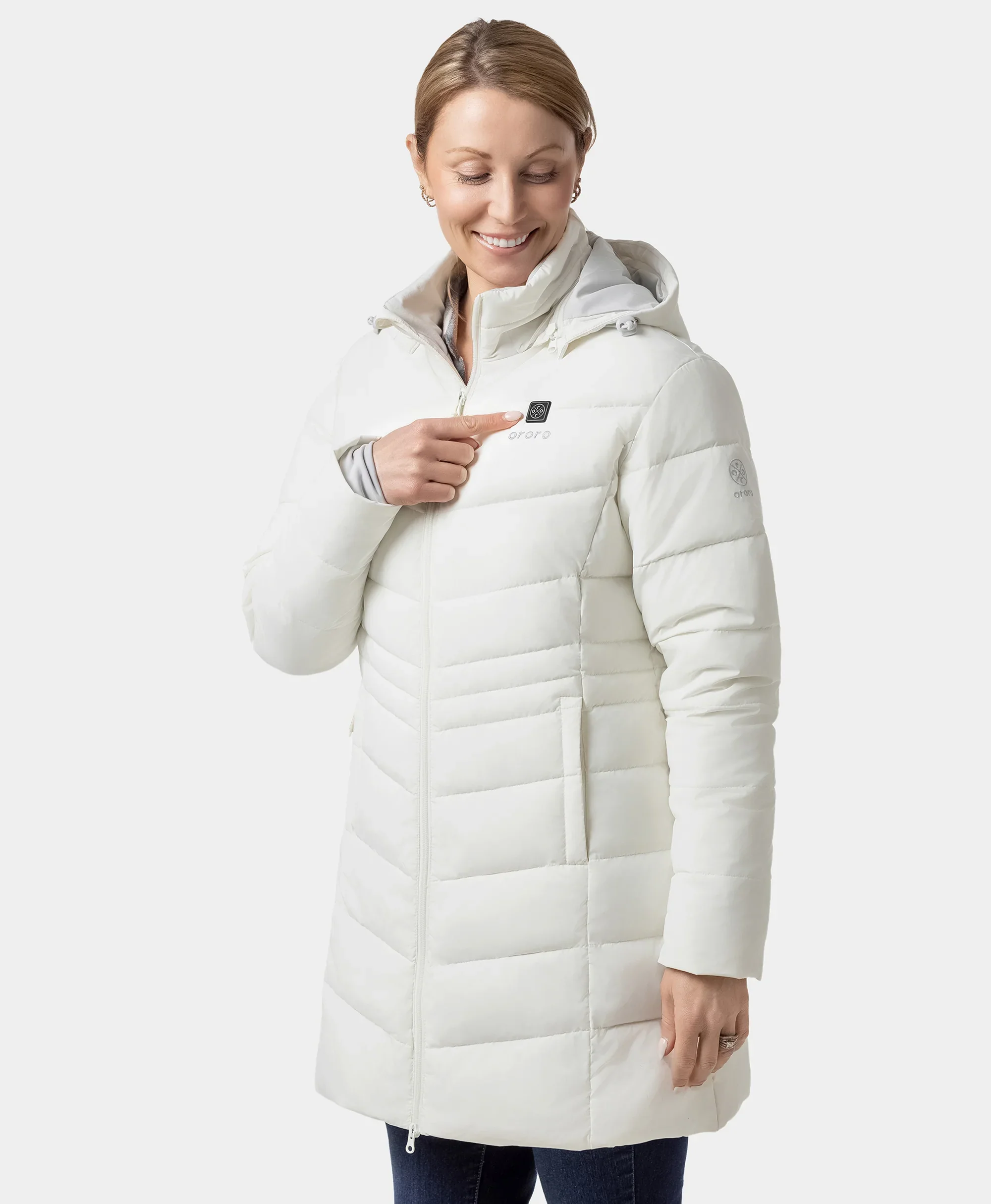 Women's Heated Puffer Parka Jacket (Apparel Only) - Image 15