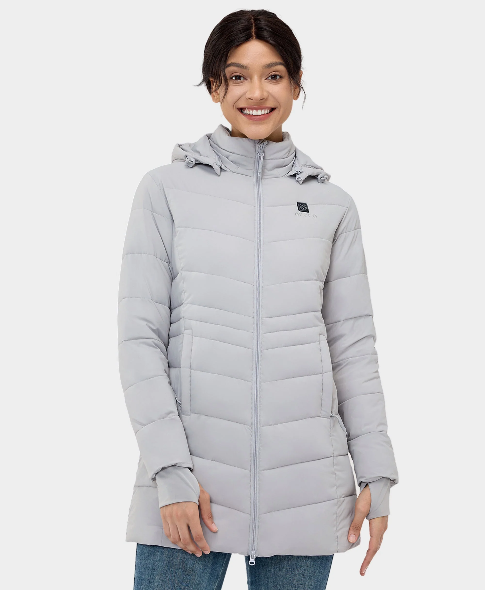 Women's Heated Puffer Parka Jacket (Apparel Only) - Image 32